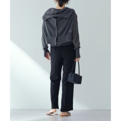 Whim Gazette(ウィム ガゼット)のストレッチスリットパンツ通販 Whim Gazette(ウィム ガゼット)のストレッチスリットパンツ通販