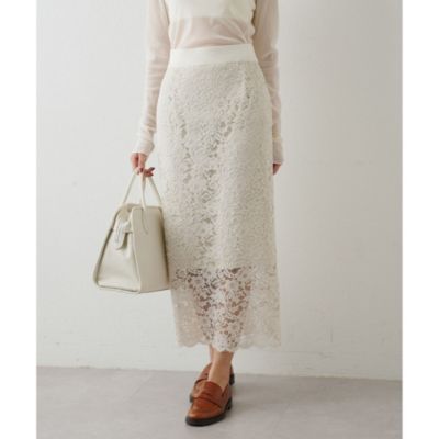 Whim Gazette(ウィム ガゼット)のレーススカート通販 | 集英社