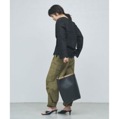 GALLARDAGALANTE(ガリャルダガランテ)のナイロンカーゴドロストパンツ  