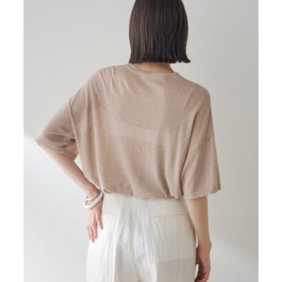 Whim Gazette(ウィム ガゼット)のラメニットTシャツ通販 | 集英社HAPPY