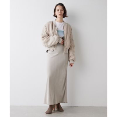 Whim Gazette(ウィム ガゼット)のテンセル?繊維使用ロングスカート通販