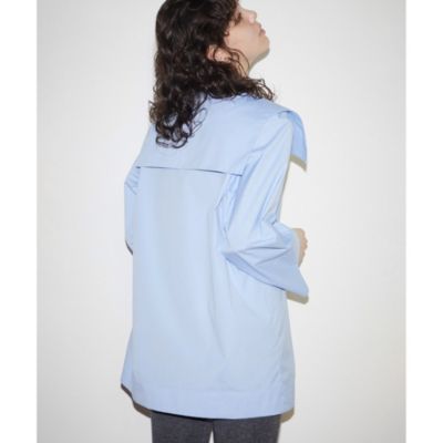 美品 THE PAUSE ザポーズ ウィムガゼット スクエアビッグカラーブラウス Whim Gazette(ウィム ガゼット)の【THE PAUSE】スクエアビッグ