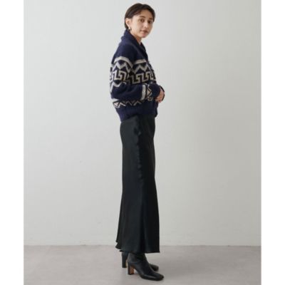 Whim Gazette(ウィム ガゼット)のヴィンテージサテンスカート通販