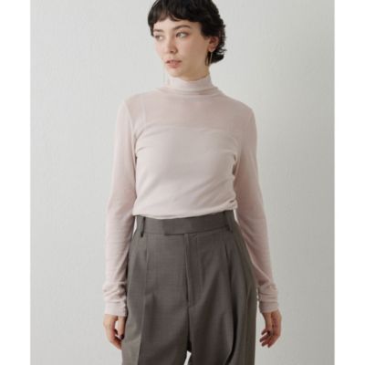 Whim Gazette(ウィム ガゼット)のシアーフライスタートルネックプル