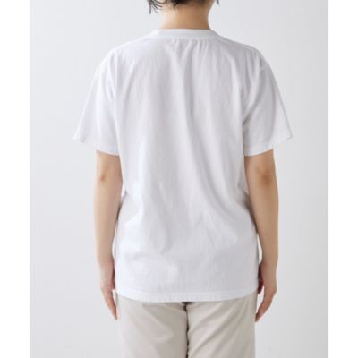 ウィムガゼット　ナンバリングTシャツ　オフホワイト Whim Gazette tシャツ ナンバリングTシャツ レディース