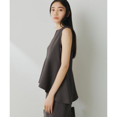 Whim Gazette(ウィム ガゼット)のストレッチブッチャーペプラム