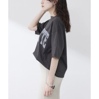 Whim Gazette(ウィム ガゼット)のGAZETTEロゴ Tシャツ通販
