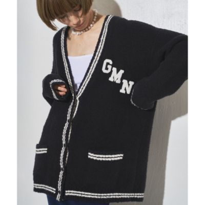 Whim Gazette(ウィム ガゼット)の【GEMINI】ワッペンツキニット