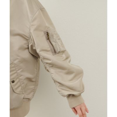 Whim Gazette 【インフルエンサーコラボ】　ナイロンMA-1 Whim Gazette(ウィム ガゼット)の《追加準備中》【インフルエンサー