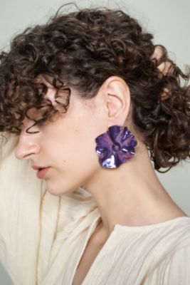 TOGA PULLA Flower motif earrings