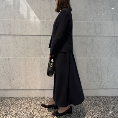 12closet(トゥエルブクローゼット)の【12classe】【洗える】ノーカラー