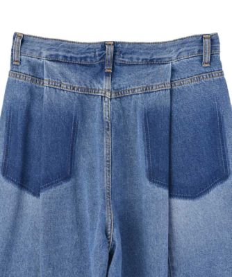 マージュール　TUCK DENIM marjour(マージュール)のSUPER WIDE TUCK DENIM通販 | 集英社