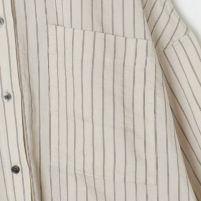 Curensology(カレンソロジー)の【洗える】ワッシャーストライプ