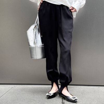 Col Pierrot×eclat(コル ピエロ×エクラ)のとろみスリットリブパンツ
