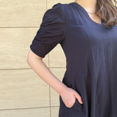 �X�^�b�t�g��170cm���i�E�G�[�u�@�i�ʒ��j�_�[�N�l�C�r�[�^F