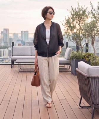 STYLE DELI(スタイルデリ)の【DELI by】UVカットエアリーシアーZIP