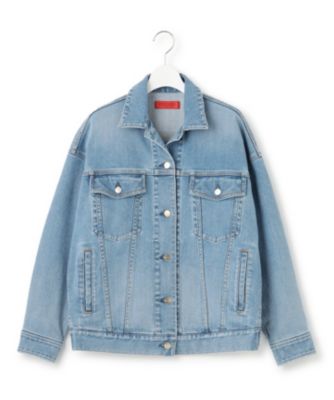 RED CARD TOKYO×23区】オーバーサイズ デニム ジャケット美品 再入荷/RED CARD TOKYO×23区】オーバーサイズ デニム ジャケット