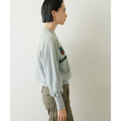 whim gazette ワッペン付きスウェット　美品 Whim Gazette(ウィム ガゼット)のワッペンスウェット通販