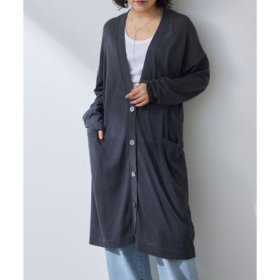 Whim Gazette(ウィム ガゼット)の14Gロングカーディガン通販