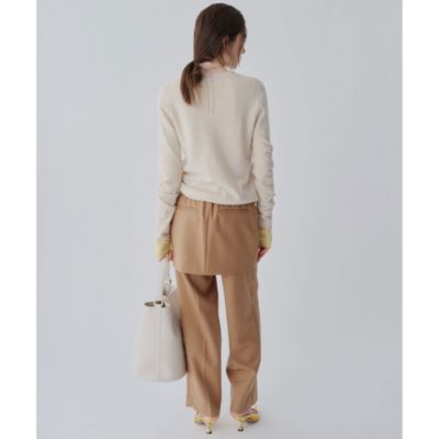 Whim Gazette(ウィム ガゼット)の【GEMINI】ウールミニスカート通販