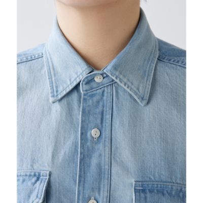 Whim Gazette(ウィム ガゼット)のDENIMドルマンシャツ通販