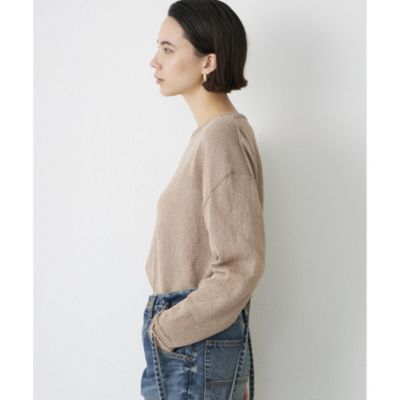 Whim Gazette(ウィム ガゼット)のペーパーヤーンプルオーバー通販