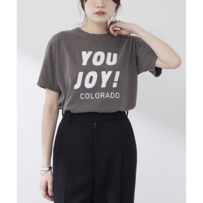 Whim Gazette tシャツ リラックスロゴTシャツ レディース