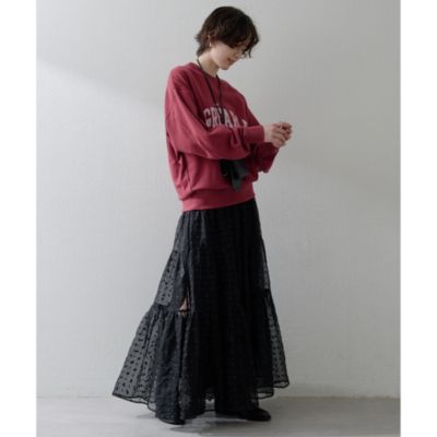 Whim Gazette(ウィム ガゼット)のドットシアースカート通販 | 集英社