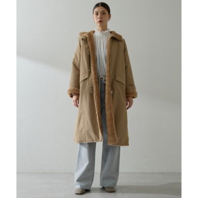 Whim Gazette(ウィム ガゼット)のリバーシブルボアコート通販 | 集英社