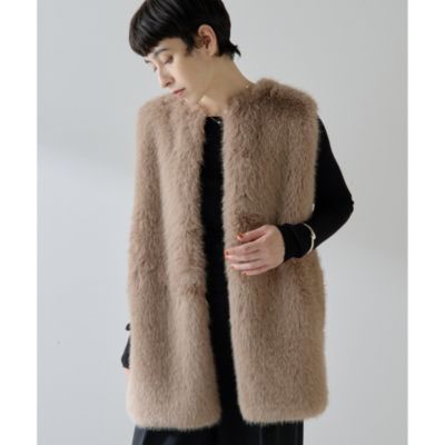 Whim Gazette(ウィム ガゼット)の【THE PAUSE】フェイクファークルー