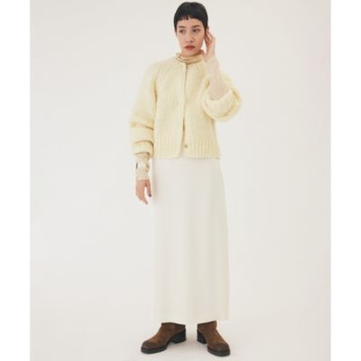 Whim Gazette(ウィム ガゼット)のハンドニットカーディガン通販