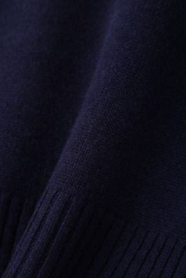 human woman / ヒューマンウーマン ◆ウールカシミヤＶネックニットプルオーバー ce017-44329-01b.jpg