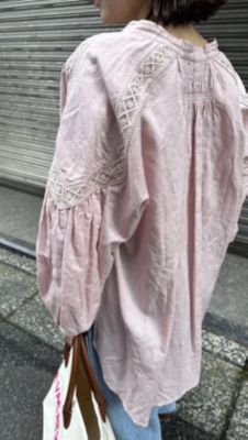 ne Quittez pas(ヌキテパ)のCOTTON LINEN LACE BLOUSE通販 | LEE ne Quittez pas(ヌキテパ)のCOTTON LINEN LACE BLOUSE通販 | LEE