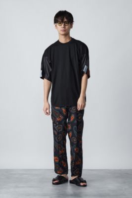 TOGA VIRILIS Inner print pants グリーン