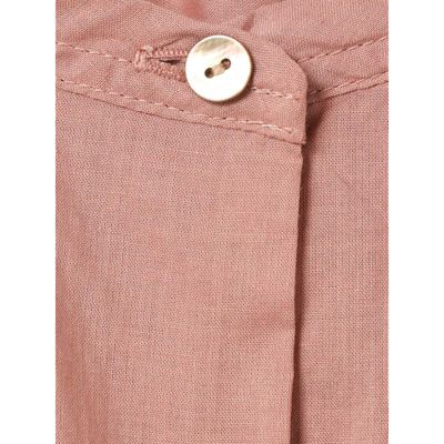 mizuiroindミズイロインドバックギャザーシャツバンドカラー mizuiro ind(ミズイロインド)のバックギャザーワイドシャツ通販