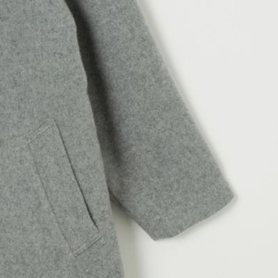 mizuiro ind(ミズイロインド)の【LEE別注】スタンドカラーウールコート