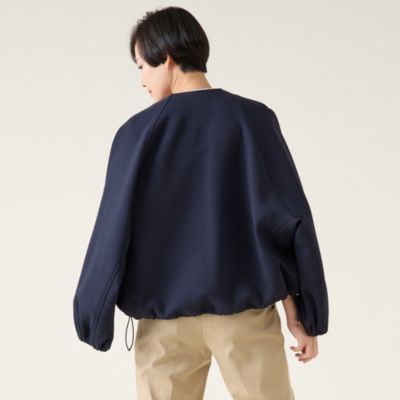 martinique 今季新作ハイカウントタフタブルゾン タフタギャザーブルゾン｜martinique（マルティニーク）｜商品