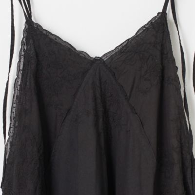 Heriter(エリテ)の【洗える】swatow handkerchief camisole dress