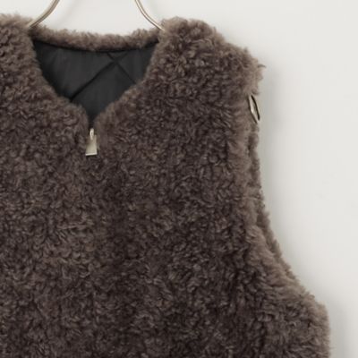 Curensology(カレンソロジー)の【LEE別注】リバーキルトファーベスト