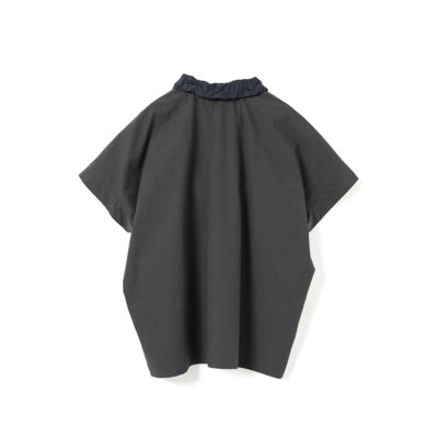 mizuiro ind(ミズイロインド)のワッシャーカラーワイドシャツ通販