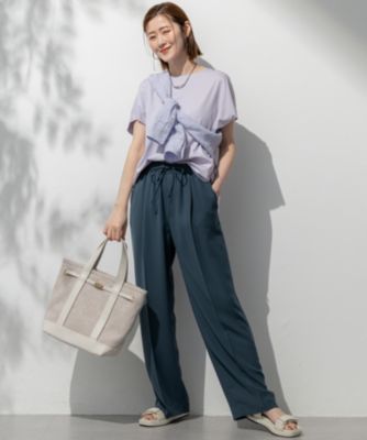 23区 S(ニジュウサンク エス)の【杏さん着用】LIBECO ベーシック