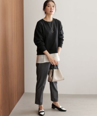 組曲 S(クミキョク エス)のハンサムツイルテーパード パンツ通販  