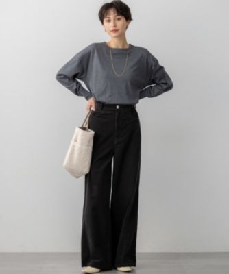 23区 S(ニジュウサンク エス)の【滝沢眞規子さん着用/洗える】コットン