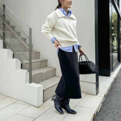 NOLLEY'S - 【新品】ノーリーズ 片畦 プルオーバーニット クルー