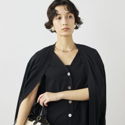 NOLLEY'S(ノーリーズ)の《手洗い可能》ベストドッキングVネック