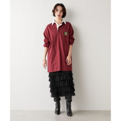 最終値下げ　新品　Whim Gazette ビッグオーバーシャツ　チュニック 最終値下げ 新品 Whim Gazette ビッグオーバーシャツ チュニック