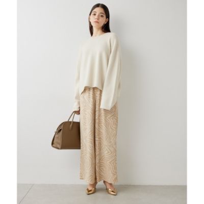 Whim Gazette(ウィム ガゼット)のフォックスウールクルーネック