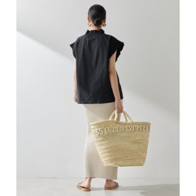 Whim Gazette(ウィム ガゼット)のシャーリングブラウス通販