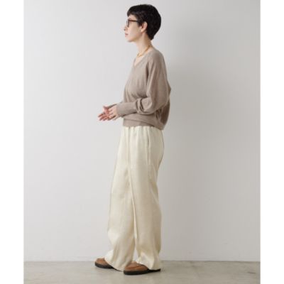 Whim Gazette(ウィム ガゼット)のウールハイゲージⅤネックプル