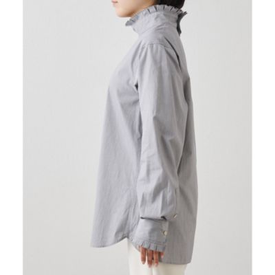 jun mikami almo cotton high neck すくっ shirt